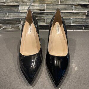 LK Bennett (Black) Patent Leather Pumps - Size 10